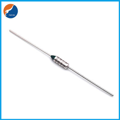 DYE 10A 15A 125V AC Thermal Cutoff Sekering Axial Leads Cartridge Type