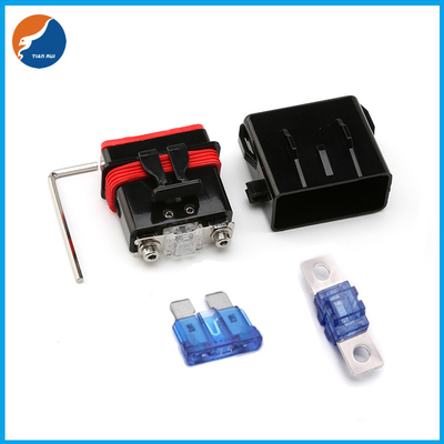 Tahan Air Mobil AFS ATC Blade Inline Dual Use Fuse Holder Dengan Wrench Replacement Fuse