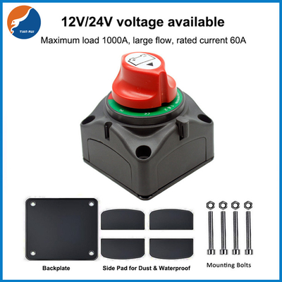 3 Posisi DC12V 200A Isolator Battery Switch Auto Truck Power Protection Kill