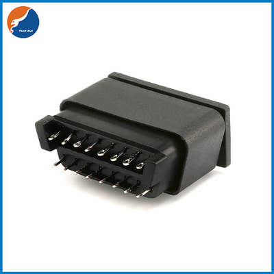 Perakitan Kawat Konektor OBD Pria 16 Pin OBD Plug 12V 24V Untuk Alat Diagnostik Kabel