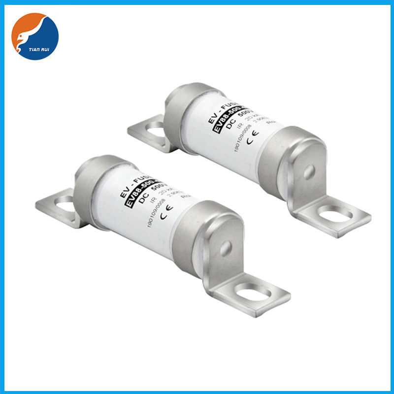 Bolted Connect 110VDC Industrial Power Fuse Sekering Mobil Keramik 25A-450A Ceramic